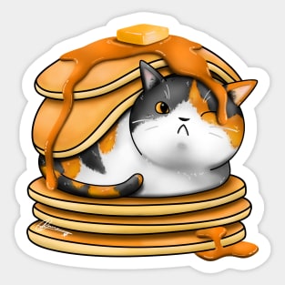 Kitty Pancakes Sticker